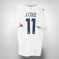 2005-2007 England Umbro Home Shirt #11 Joe Cole