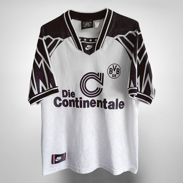 1994-1995 Borussia Dortmund Nike Away Shirt #10 Andreas Moller - Marketplace