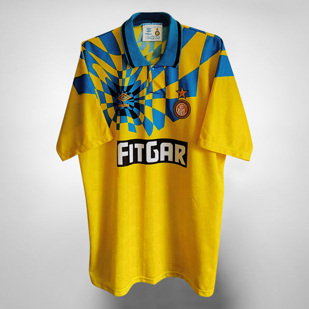 1991-92 Celtic Umbro Away Shirt L