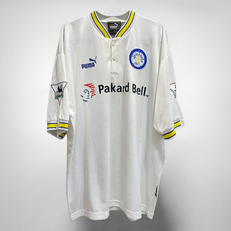 1996-1998 Leeds United Puma Home Shirt #19 Harry Kewell - Marketplace