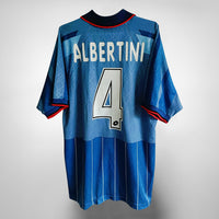 1995-1996 AC Milan Lotto Fourth Shirt #4 Albertini - Marketplace