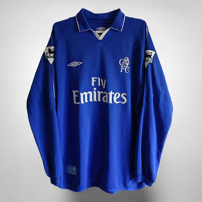 2001-2002 Chelsea Umbro Home Shirt #8 Lampard - Marketplace