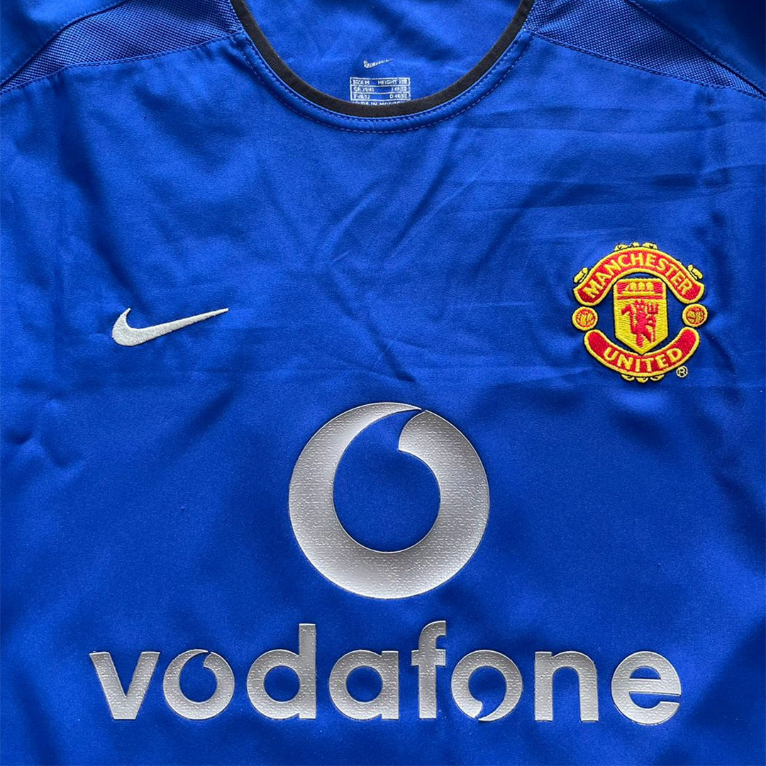 Manchester United 2002 - 2004 Home Nike long sleeve jersey #7 Beckham size  XL | eBay