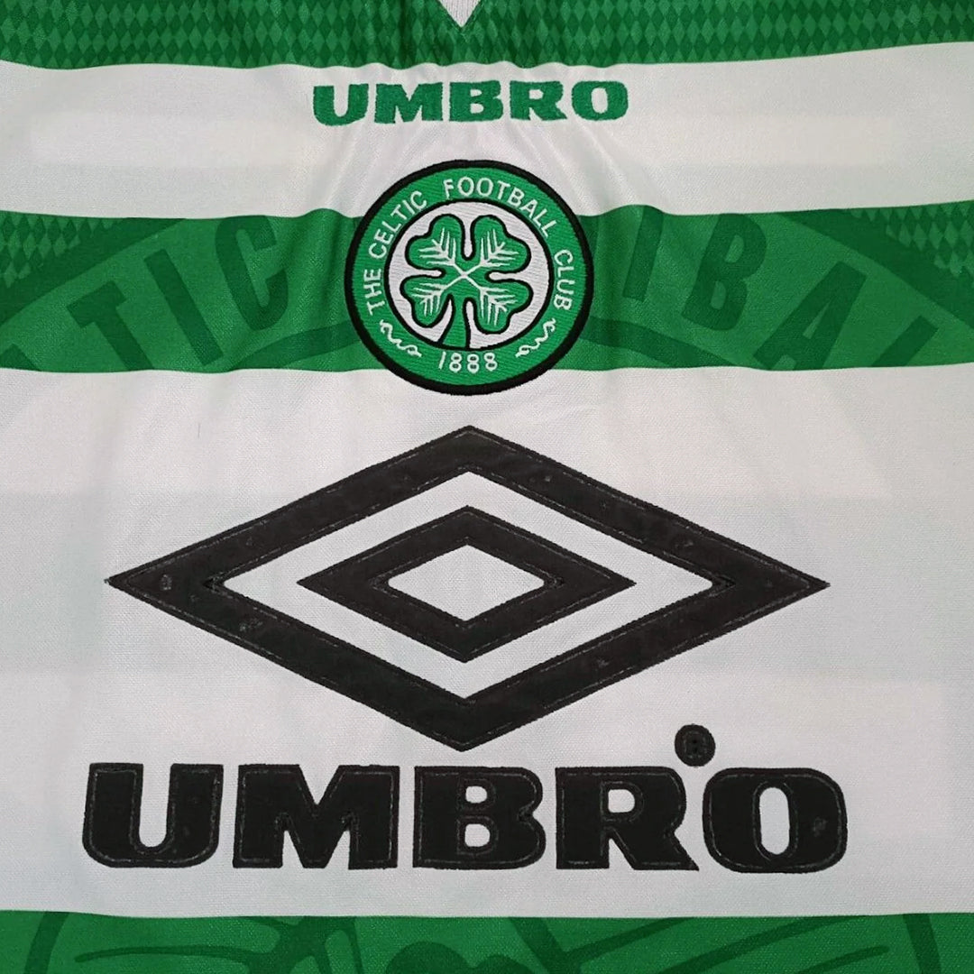 Celtic Home fotbollströja 1997 - 1999. Sponsored by Umbro