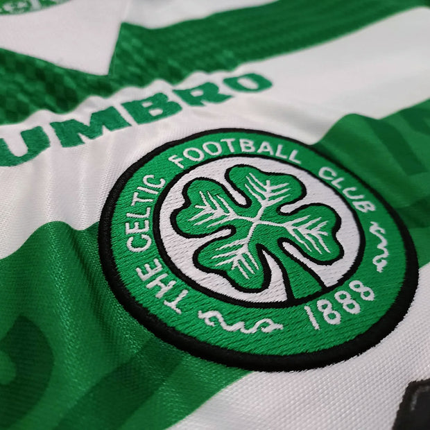 1997-1999 Celtic Umbro Long Sleeve Home Shirt #36 Mark Viduka - Marketplace, Classic Football Shirts, Vintage Football Shirts, Rare Soccer Shirts, Worldwide Delivery, 90's Football Shirts
