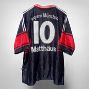 1997-1999 Bayern Munich Adidas Home Shirt #10 Lothar Matthaus - Marketplace