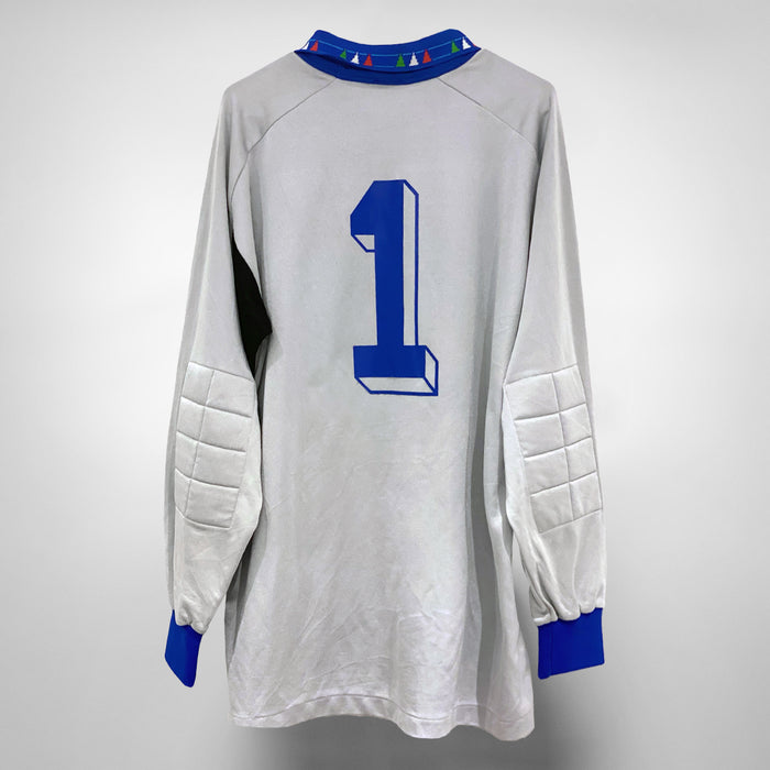1992-1993 Italy Diadora Goalkeeper Shirt #1 Gianluca Pagliuca  - Marketplace