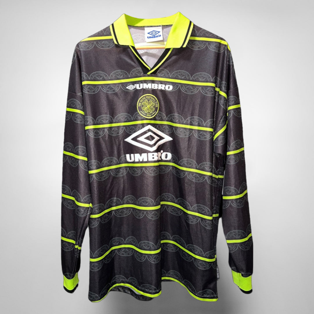 Retro Celtic Away Jersey 1998 By Umbro