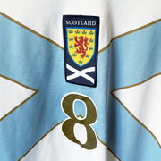 2007-2008 Scotland Diadora Away Shirt #8 - Marketplace