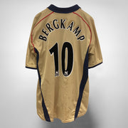 2001-2002 Arsenal Nike Away Shirt #10 Dennis Bergkamp - Marketplace