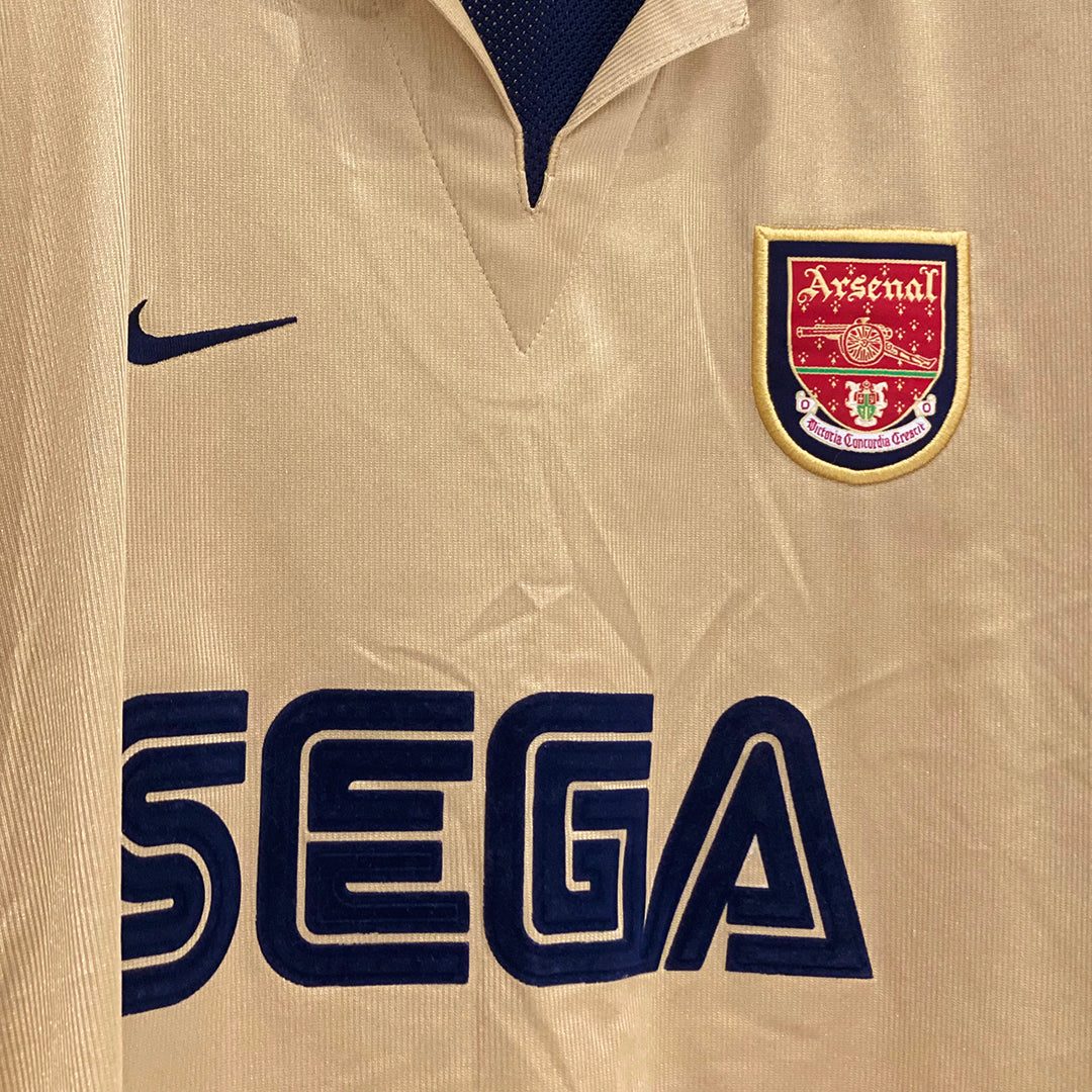 2001-2002 Arsenal Nike Away Shirt #10 Dennis Bergkamp  - Marketplace