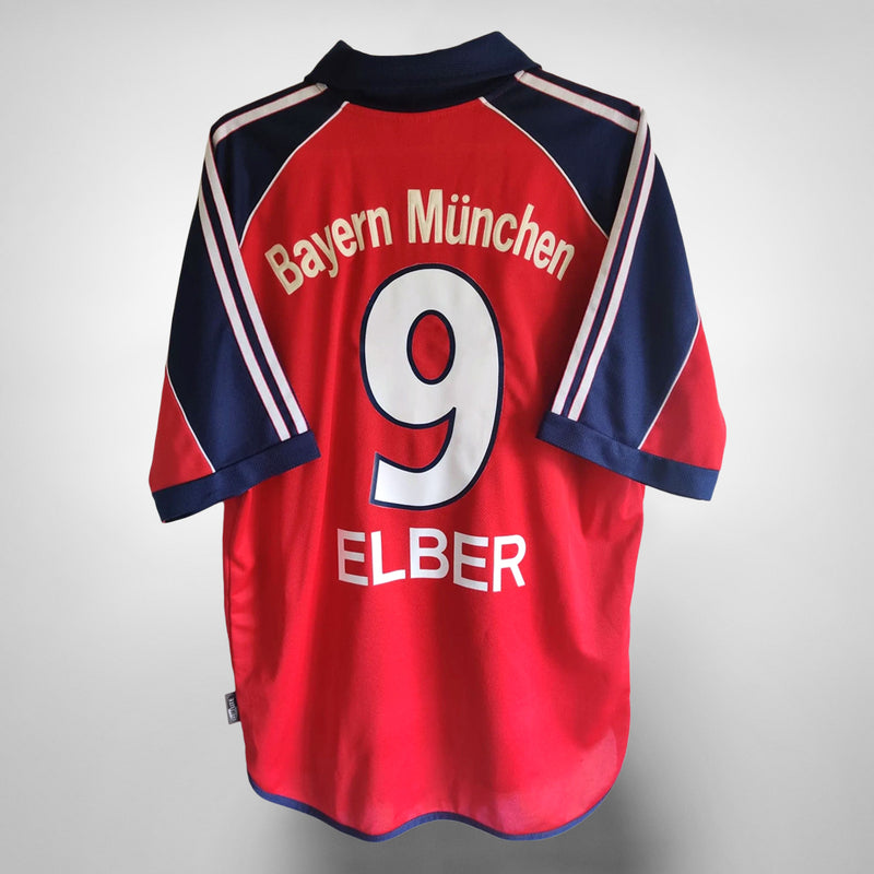 1999-2001 Bayern Munich Adidas Home Shirt #9 Giovane Élber - Marketplace