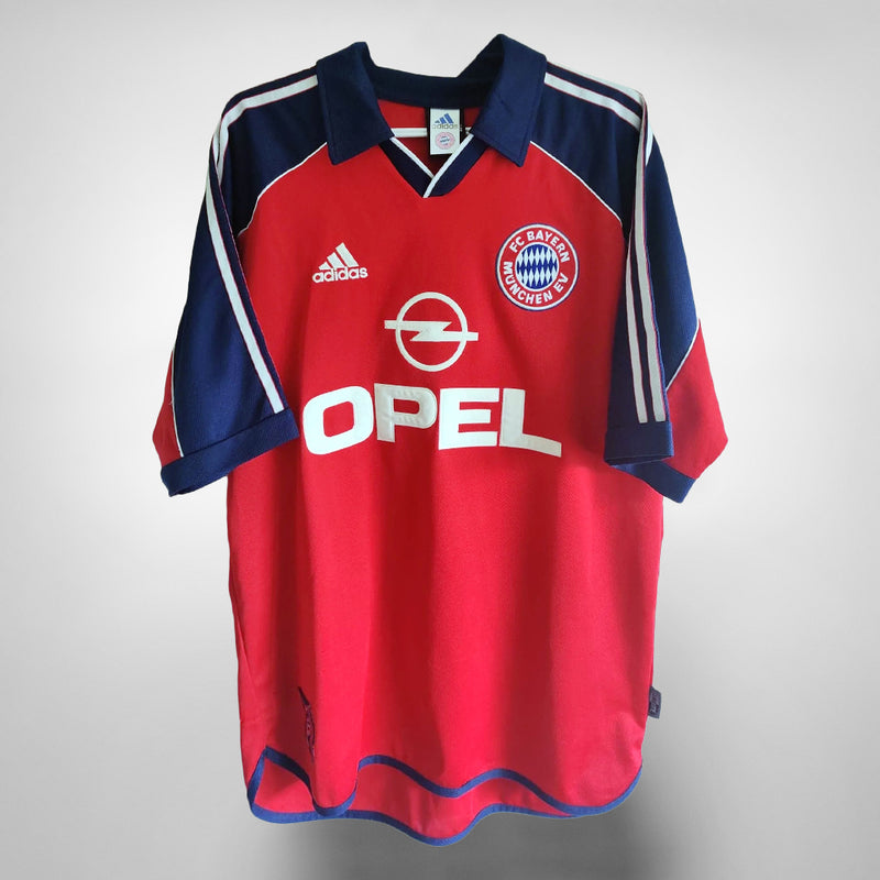 1999-2001 Bayern Munich Adidas Home Shirt #9 Giovane Élber - Marketplace