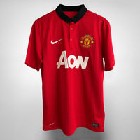 2013-2014 Manchester United Nike Home Shirt  - Marketplace