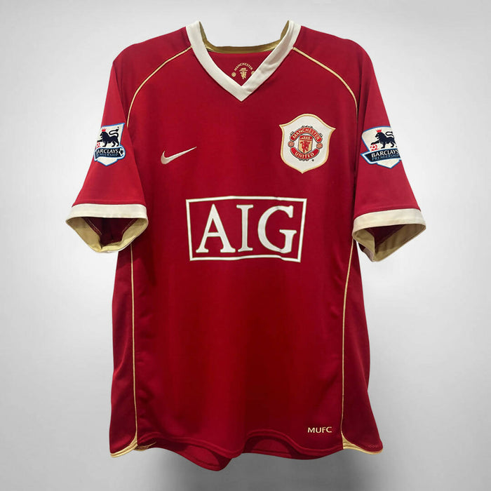 2006-2007 Manchester United Nike Home Shirt #7 Cristiano Ronaldo - Marketplace